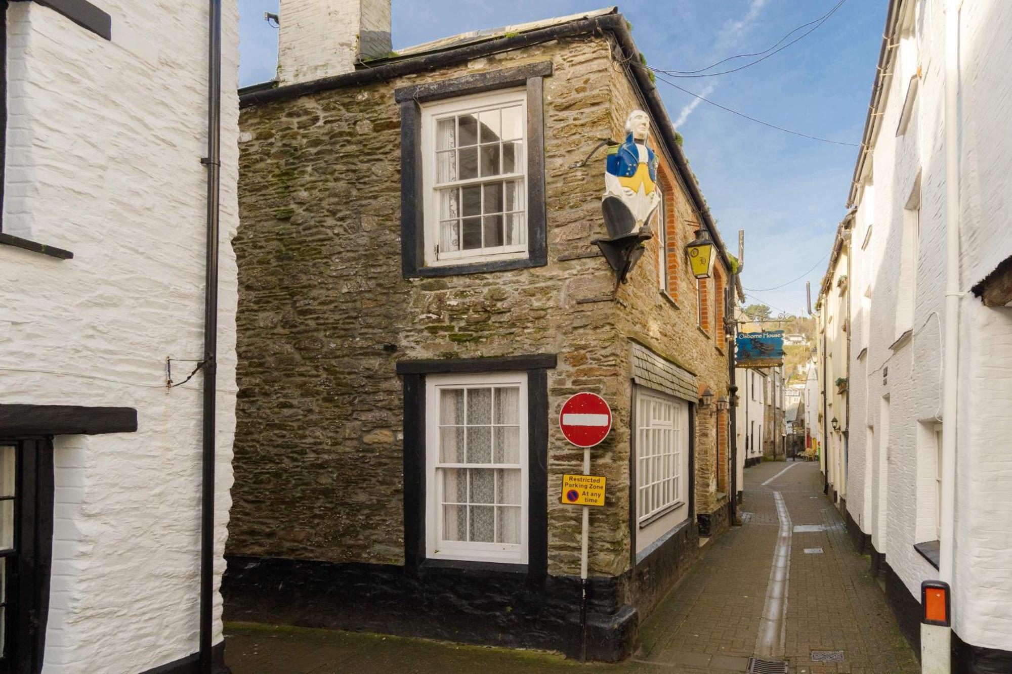 Historic Osborne House Very Close To The Beach Villa Looe Exterior photo